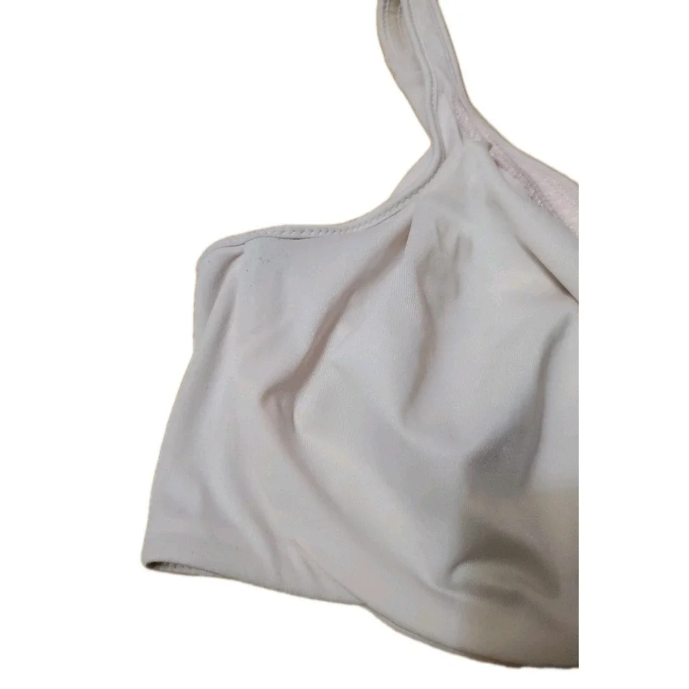 Olga Bra 42D Underwire Pink  Soft Unlined Cup Adjustable Strap 35912 - Picture 2 of 7